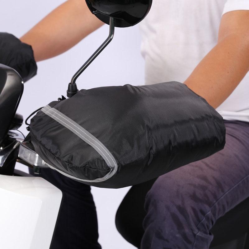 Găng Tay cotton Dày Dặn Chống Trượt Chống Nước Dùng Khi Đi Xe Máy