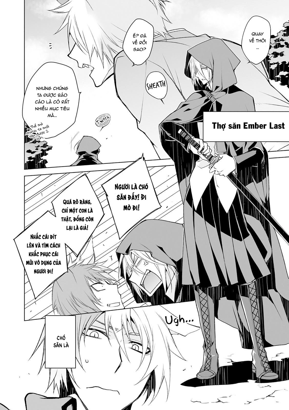 anh chàng người sói và tiểu thuyết gia lập dị chapter 6.1 8