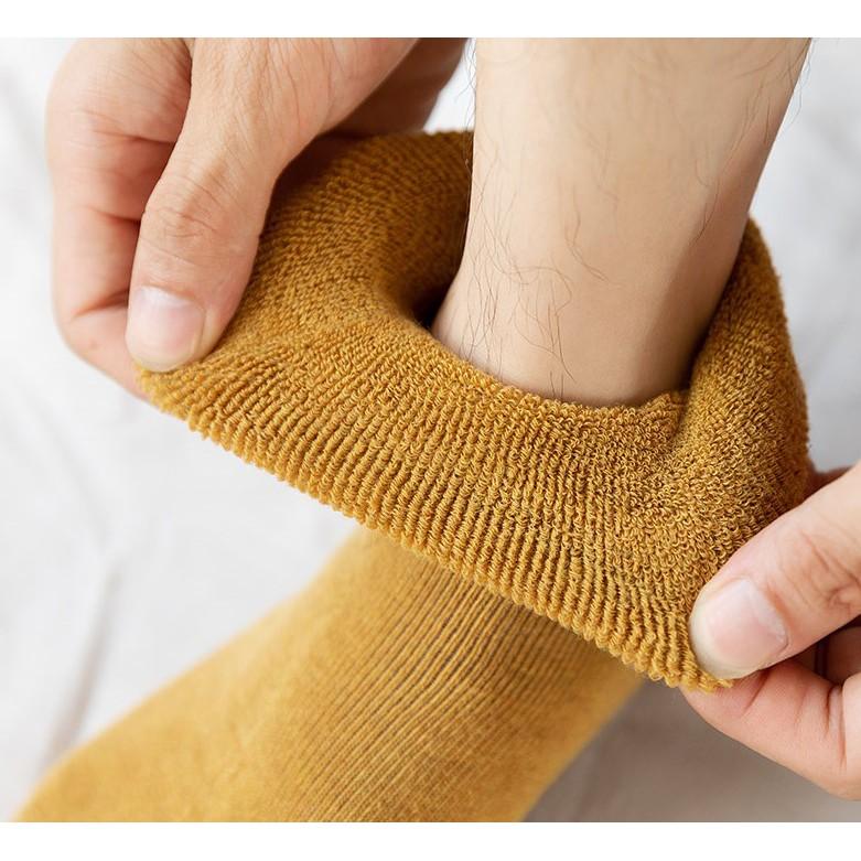 Tất cao cổ lót nỉ NAM/NỮ siêu dày, siêu ấm phong các unisex T/153