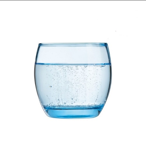 Ly Thủy Tinh  Salto Ice Blue Rock 320ml | Thủy Tinh Màu Cao Cấp