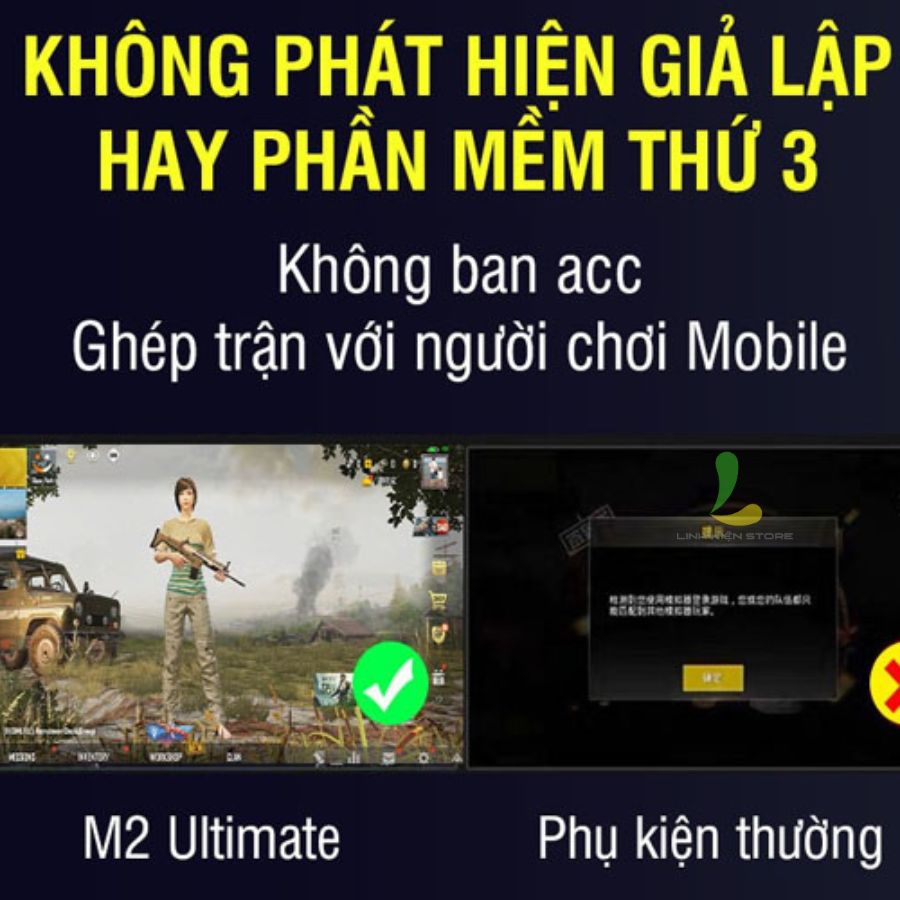 Bộ chuyển đổi chơi game Meiying M2 Ultimate - Thiết bị hỗ trợ phím chuột kết nối điện thoại hỗ trợ mọi hệ điều hành - Hàng nhập khẩu