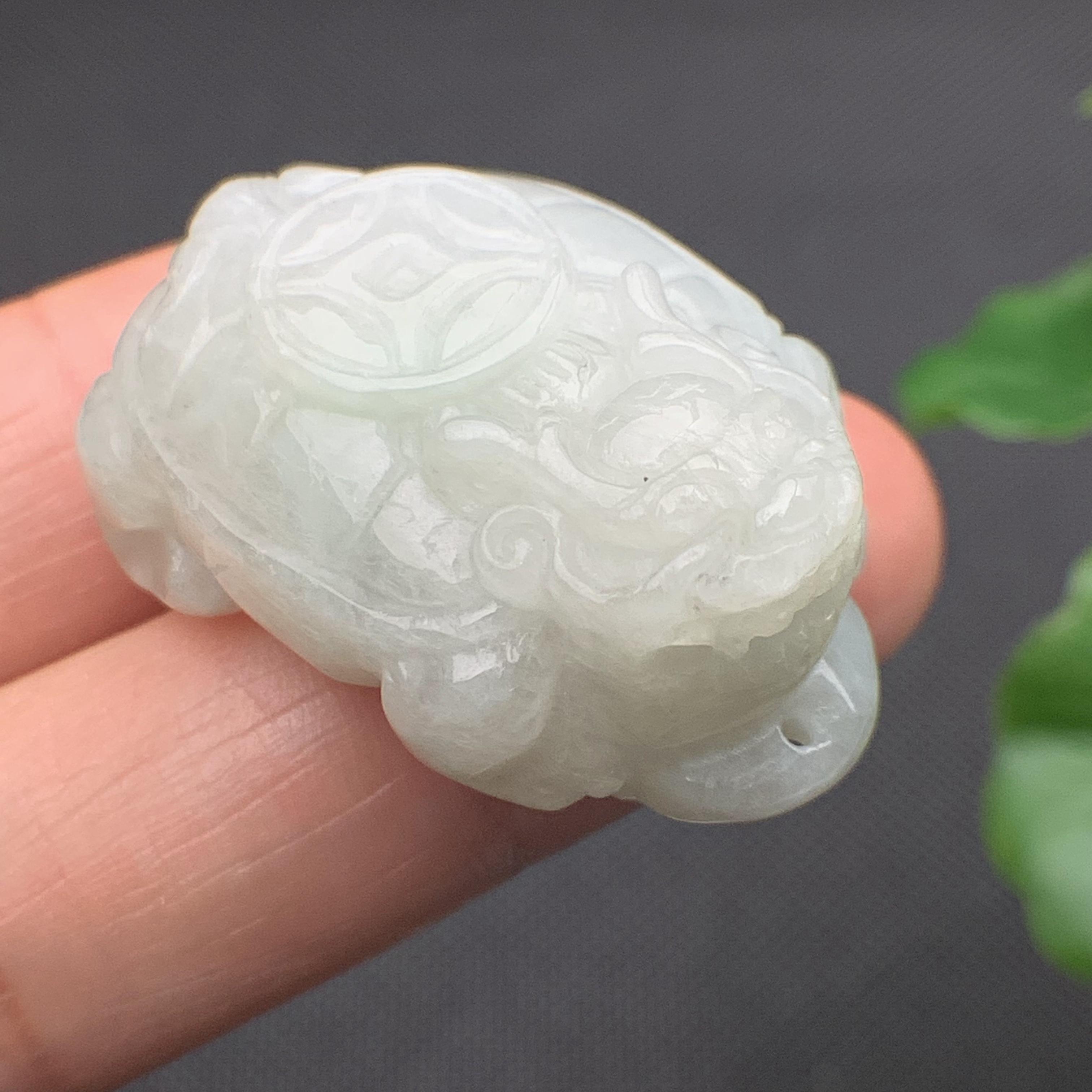 Bách thọ quy long ngọc phỉ thúy tự nhiên Jadeite A