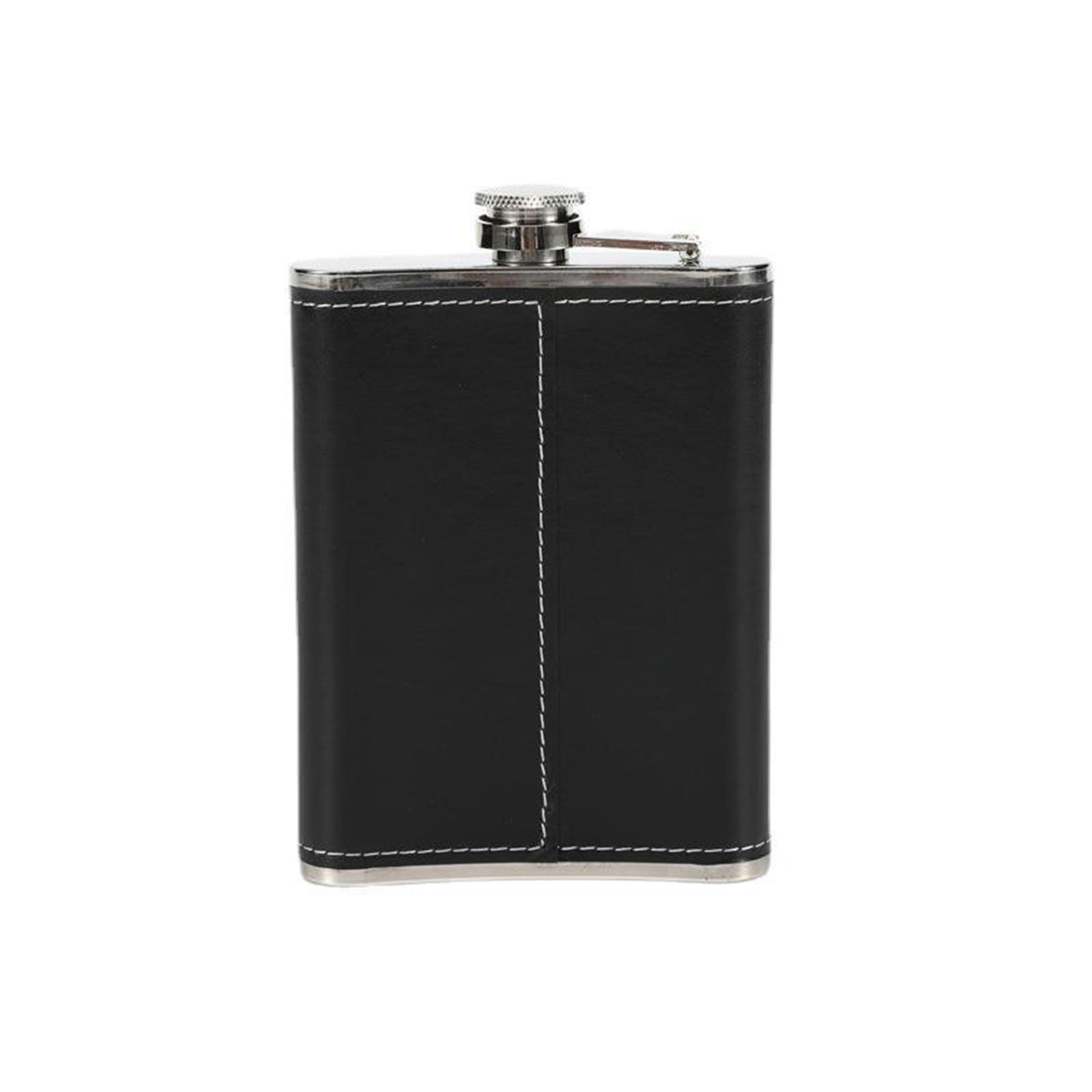 Matte Hip Flask Stainless Steel Leakproof for Wedding Party Fishing Sparkle