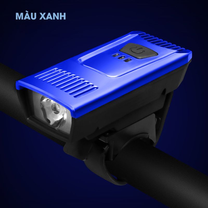 Đèn xe đạp pha đèn LED siêu sáng sạc USB Bikeboy B1803