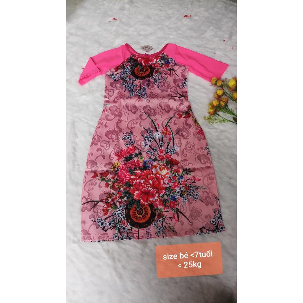 Giá xưởng - áo dài cách tân bé gái