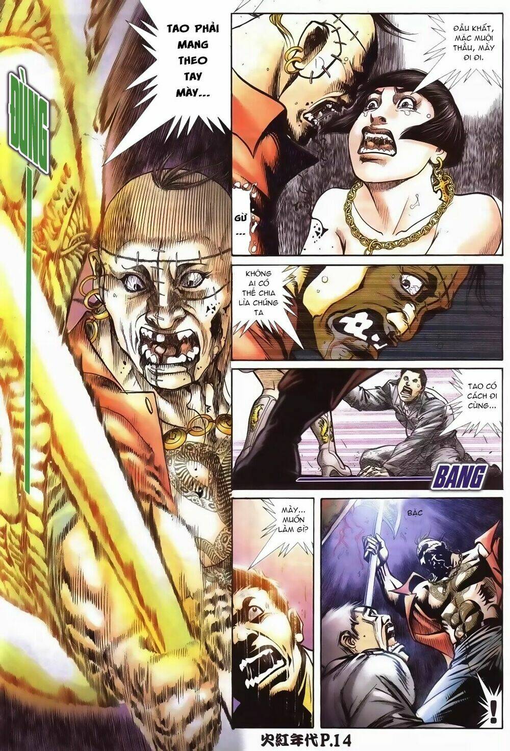 hỏa hồng niên đại hắc cốt đường chapter 86 13