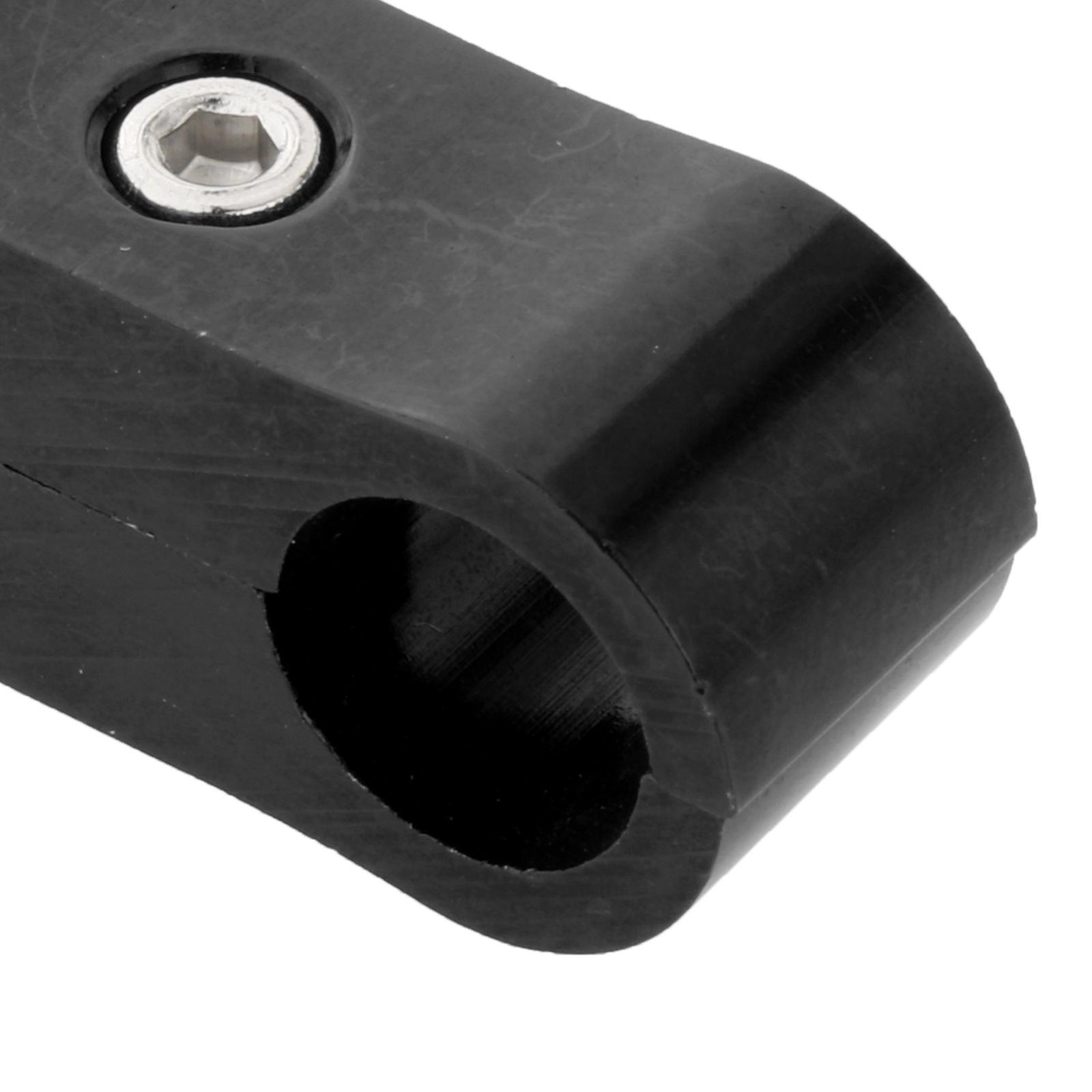 Car 2-Hole Fuel Hose Separator Clamp Oil Fuel Line Mounting Clamps Adapter AN4
