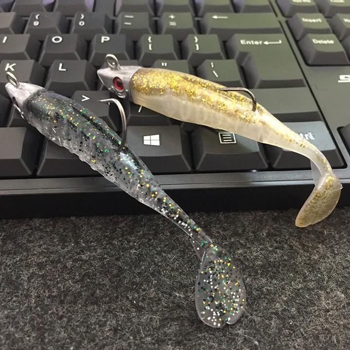 Mồi Mềm Đầu Bọc Chì Câu Lure
