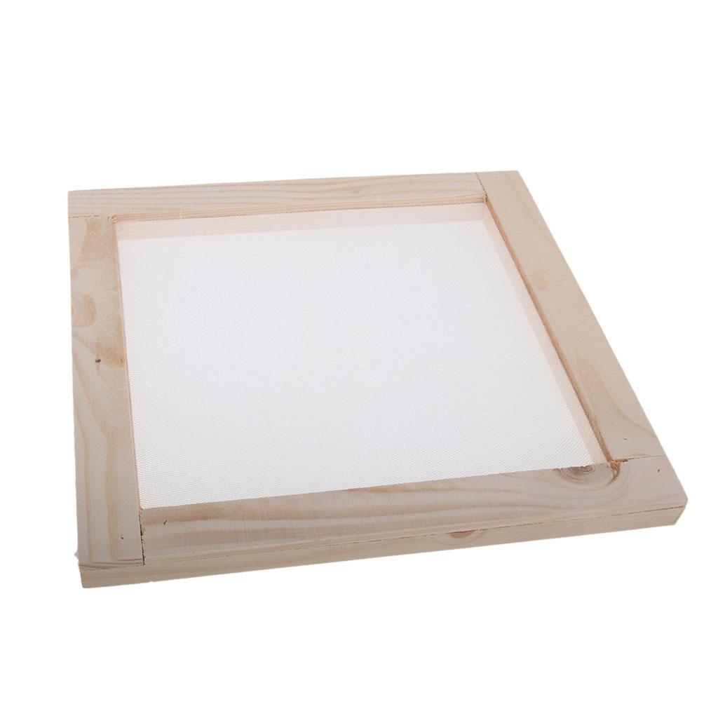 Màn Hình Khung Giấy Làm Bằng Gỗ Cho Thủ Công Giấy DIY