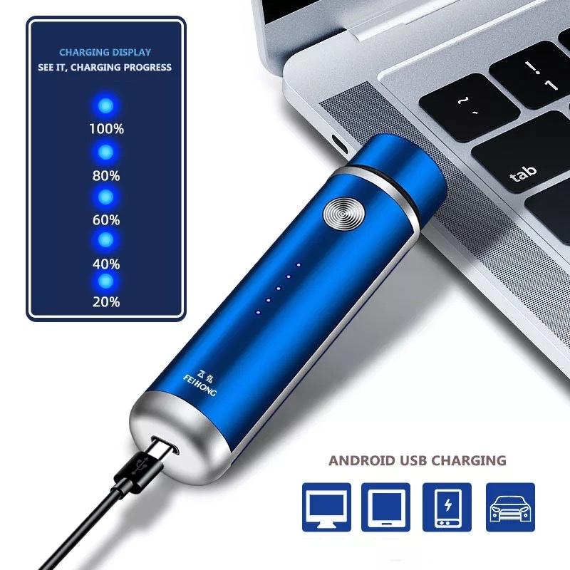 Máy Cạo Râu Mini - Sạc USB Tiện Lợi Cho Cả Nam Và Nữ