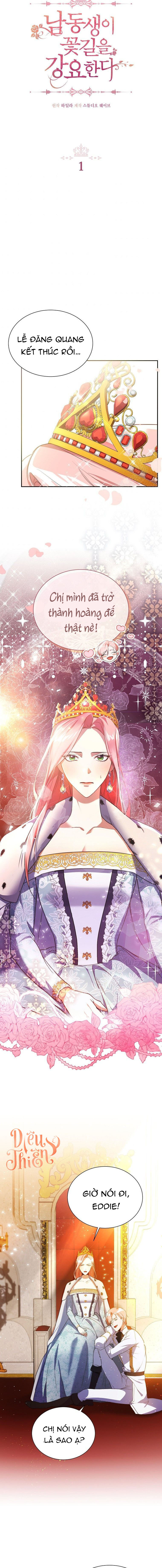 em trai tôi muốn tôi bước trên con đường đầy hoa Chap 1 9