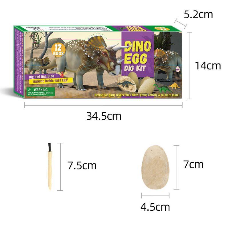 Trứng khủng long khảo cổ khai quật (size nhỏ)