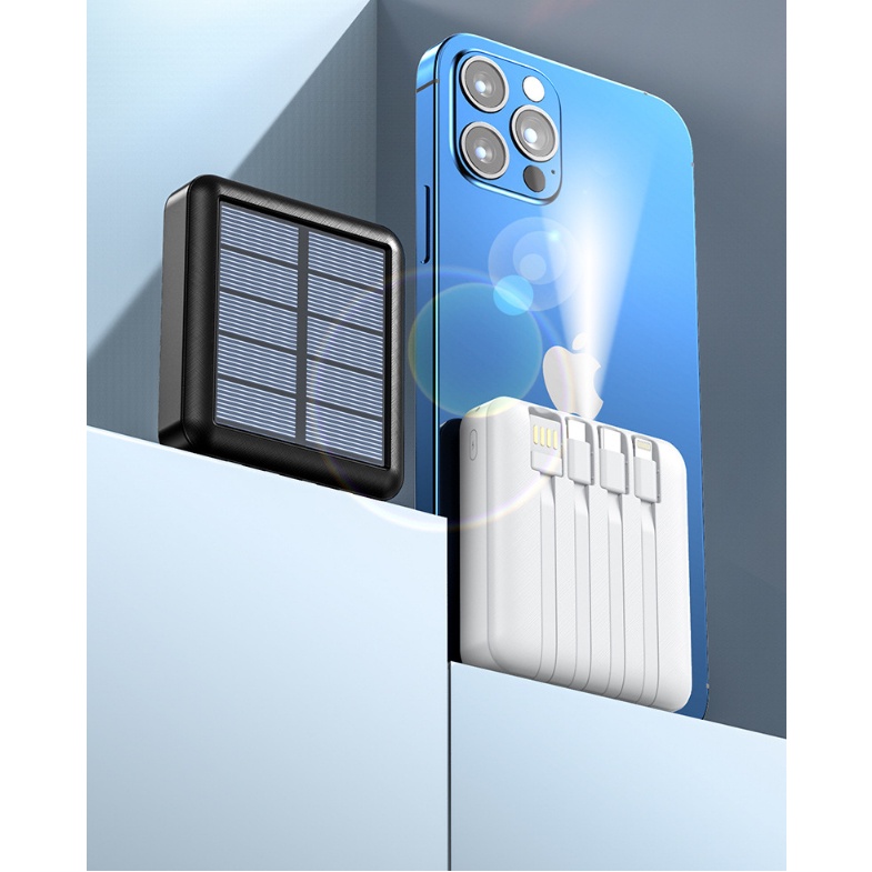 Sạc Dự Phòng Mặt Trời Siêu Mỏng Solar