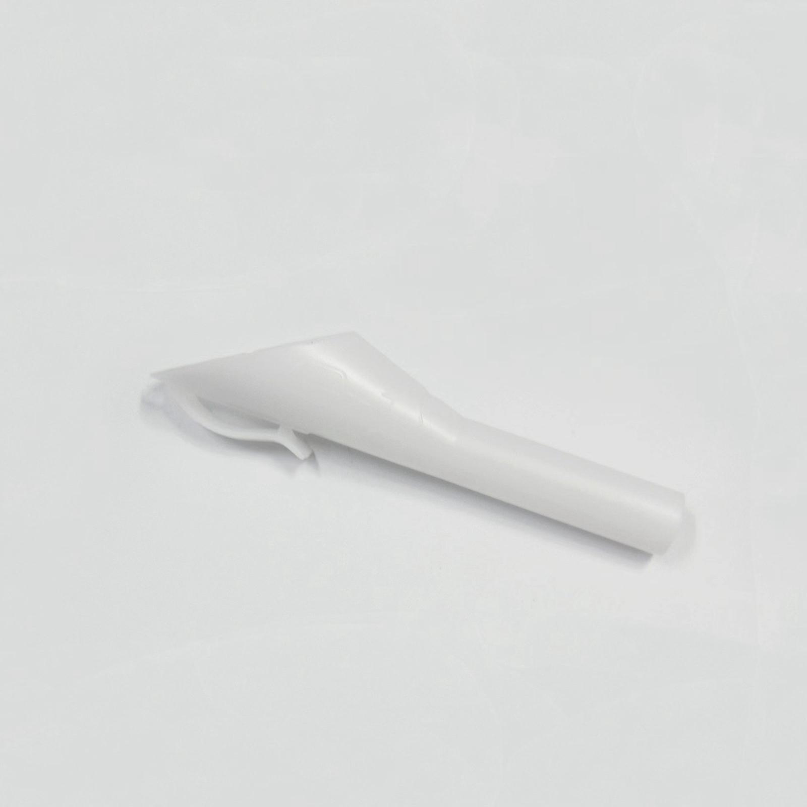 Capless Fuel Funnel Car Oil Funnel for 8U5A17B068BB, 8U5A White
