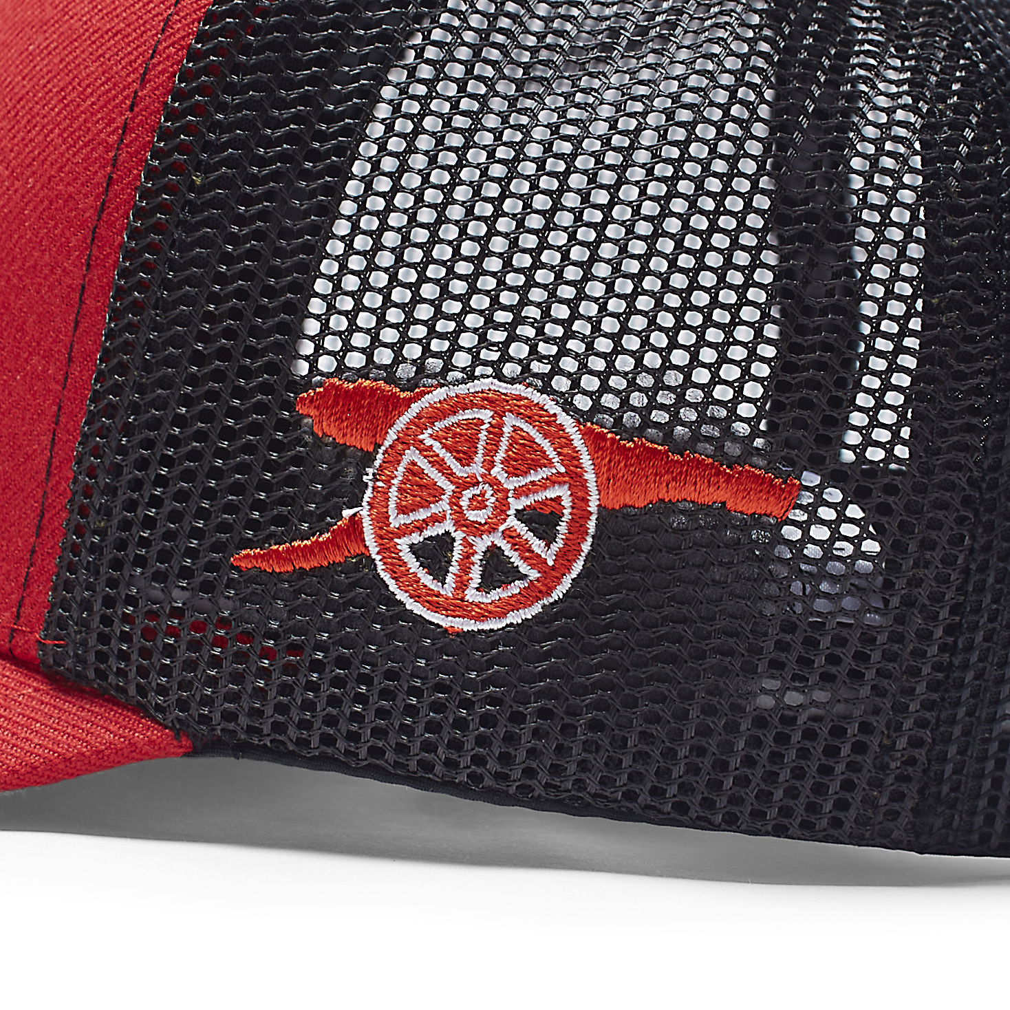 Nón kết, mũ lưỡi trai Trucker CLB Arsenal vải Kaki phối lưới đẹp thời trang siêu đẹp