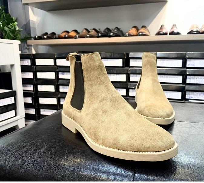 Giày Chelsea Boot Nam Cao Cổ HL3