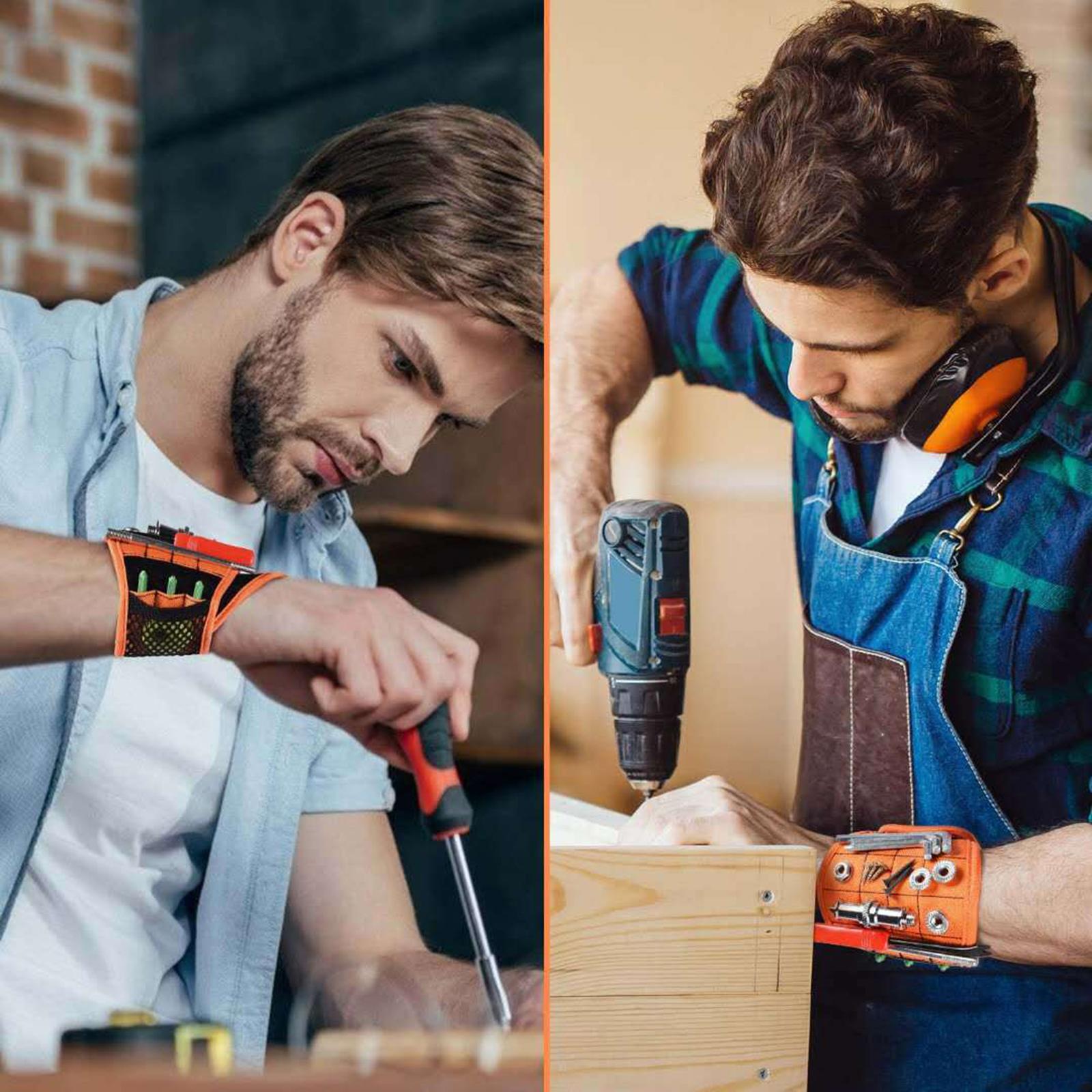 Magnetic Wristband Tool Belt for Holder Holding Screws Cool Gifts Gadgets