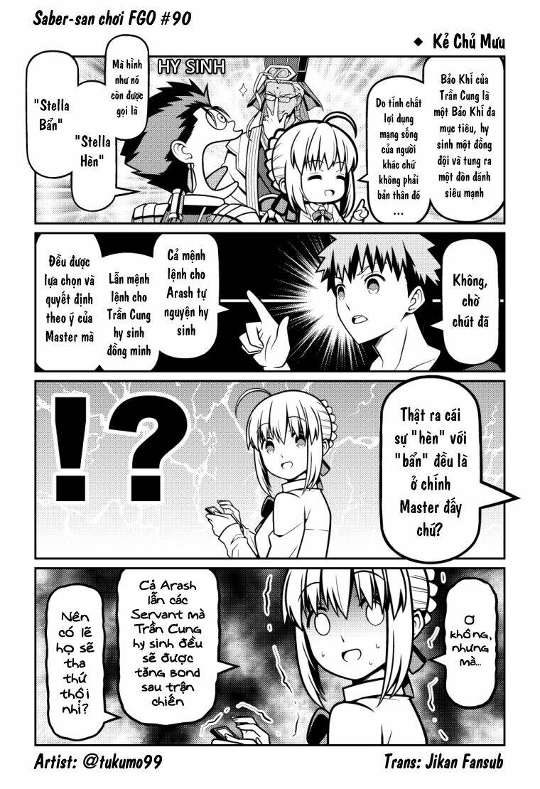 saber-san chơi fgo! chapter 51 46