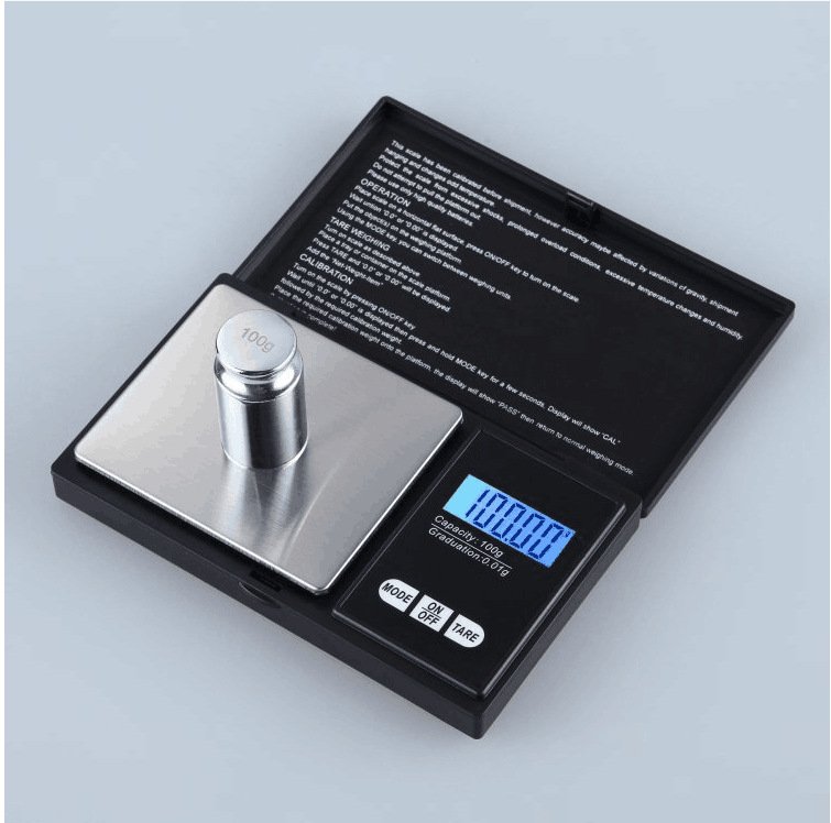 Cân Điện Tử Mini - Cân Tiểu Ly Bỏ Túi 500g/0.01g