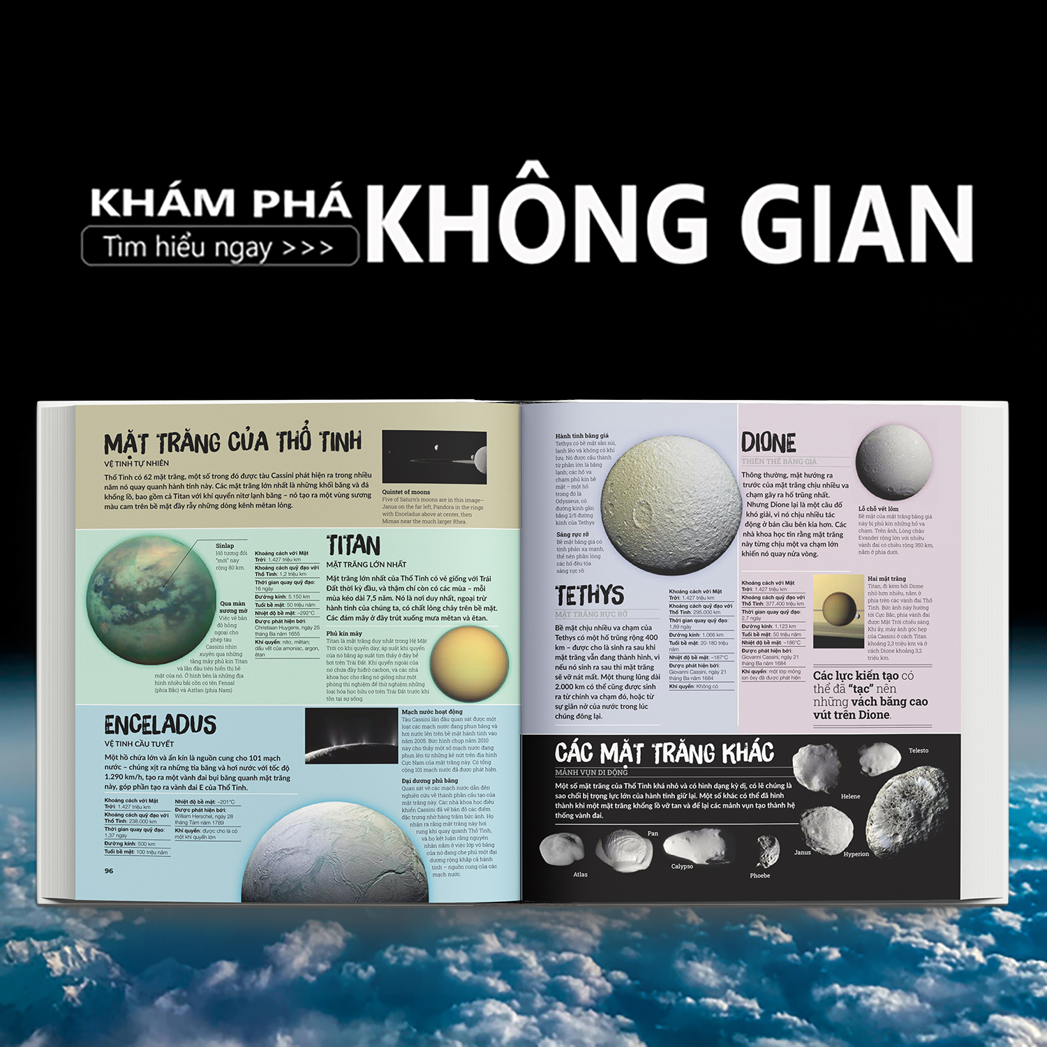 Sách Khám Phá Bí Ẩn Không Gian, Bách Khoa Toàn Thư - Space The Definitive Visual Catalog