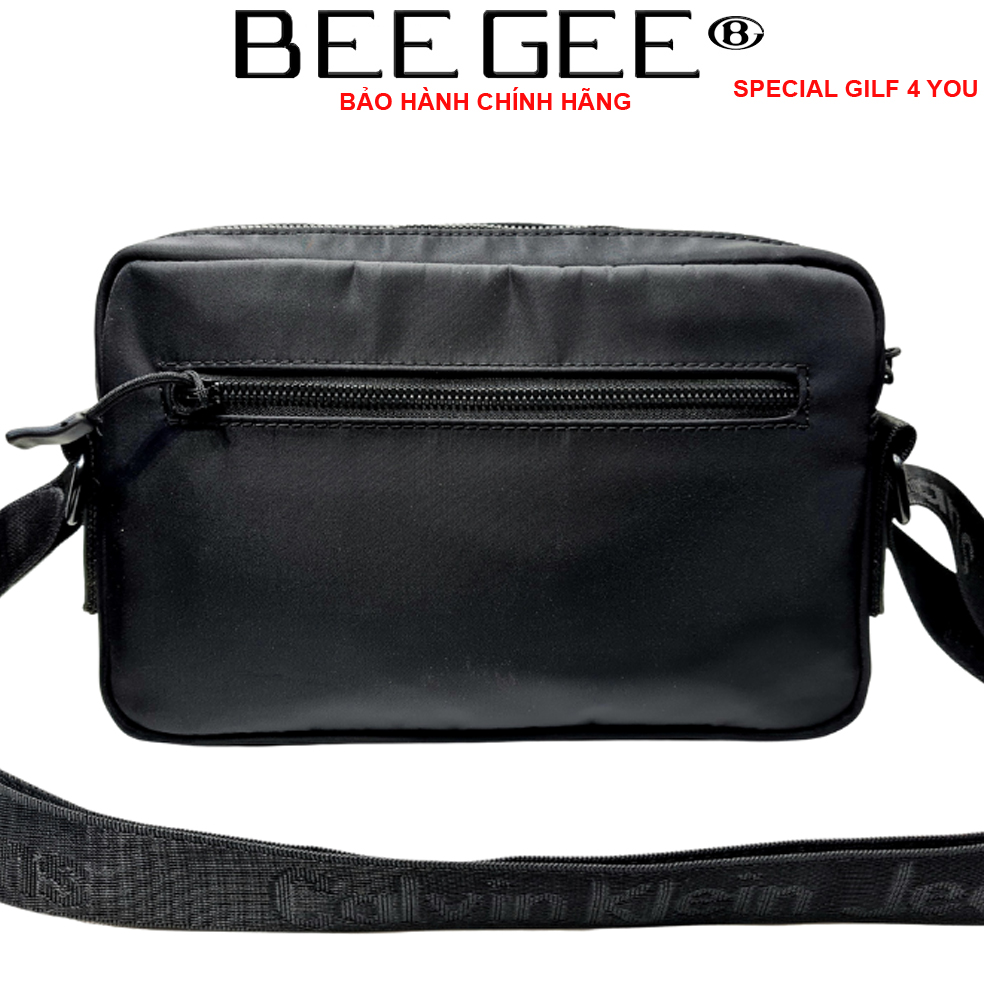 Túi đeo chéo nam vải canvas chống thấm nước - BEEGEE 0134 (Tặng quà tặng ngẫu nhiên trong BEEGEE GILF COLLECTION)