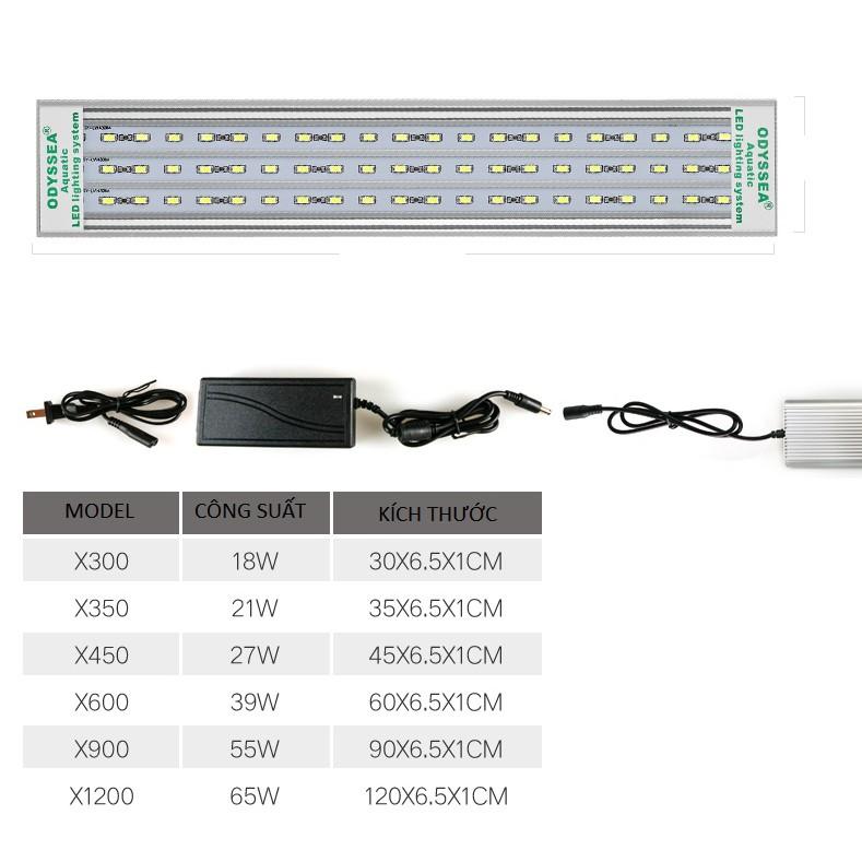 Đèn LED Odyssea Slim X 10000k | Đèn Led Odyssea Thuỷ Sinh Siêu Sáng