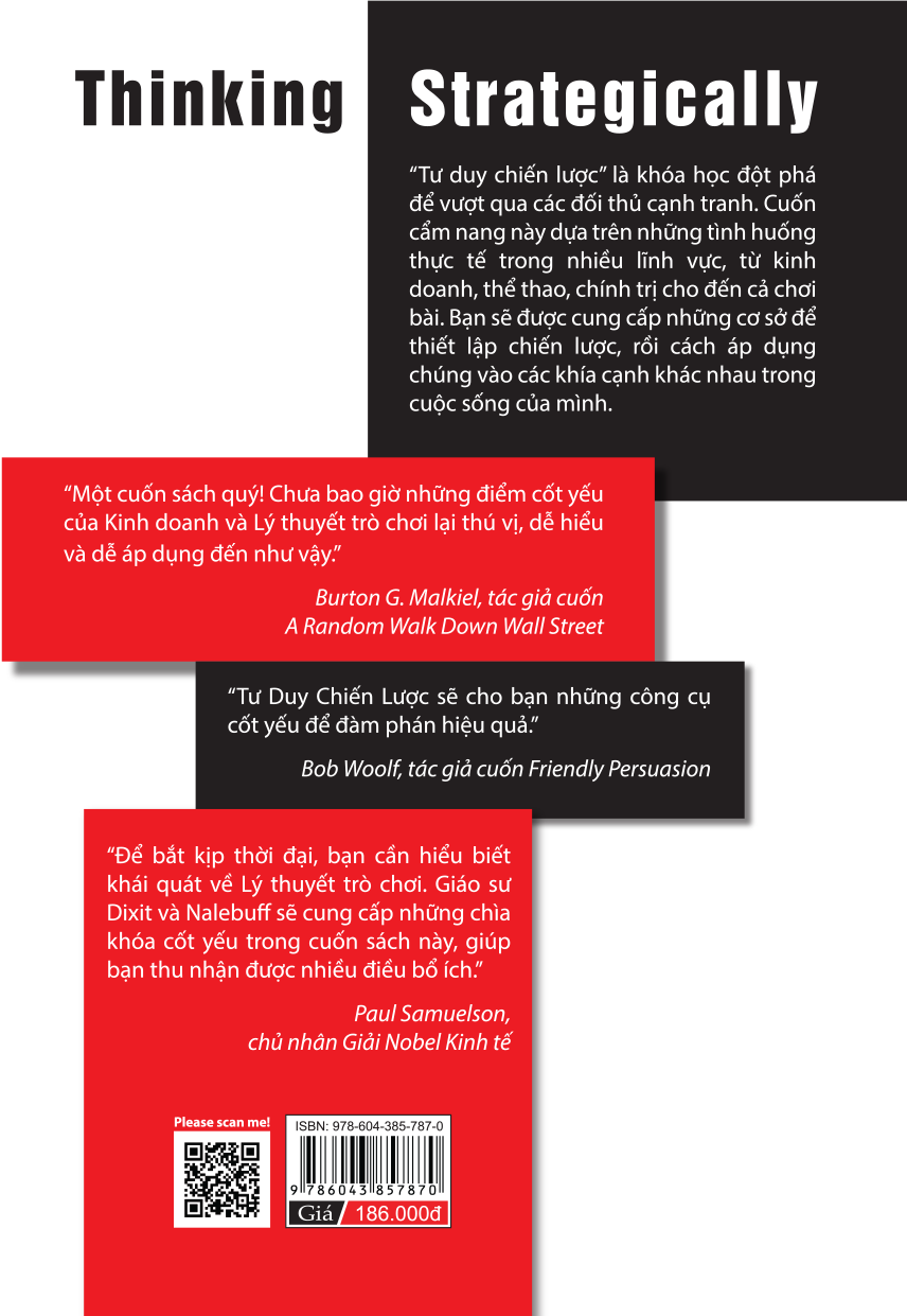 Tư Duy Chiến Lược - Lý Thuyết Trò Chơi Thực Hành