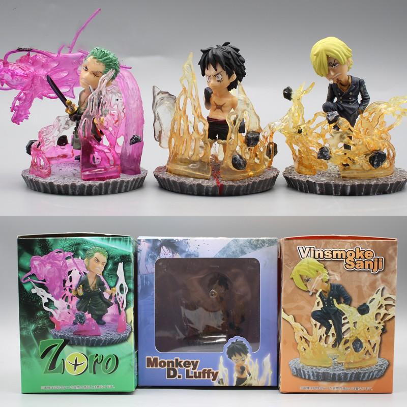 Mô hình luffy sanji zoro hàng mới siêu đẹp