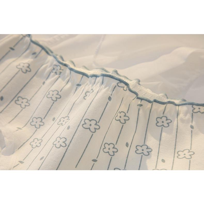 Quần Lót Nữ Cotton Hoa Nhí Kháng Khuẩn Ngang Eo Thời Trang . Hàng Loại Đẹp.