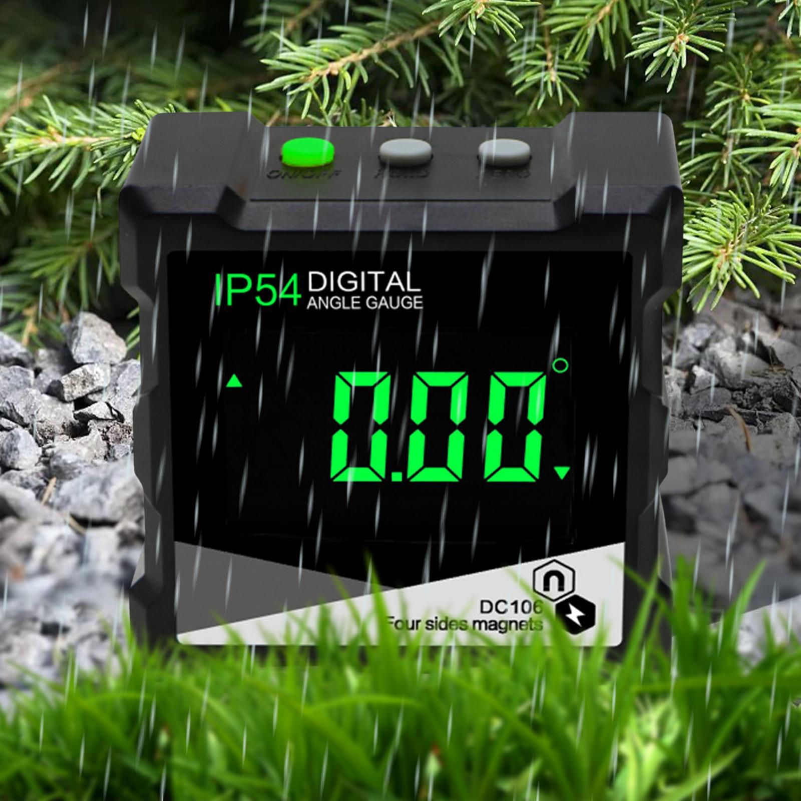 Portable Angle Finder High Precise with Magnetic Digital Inclinometer for Plumbers Carpenters