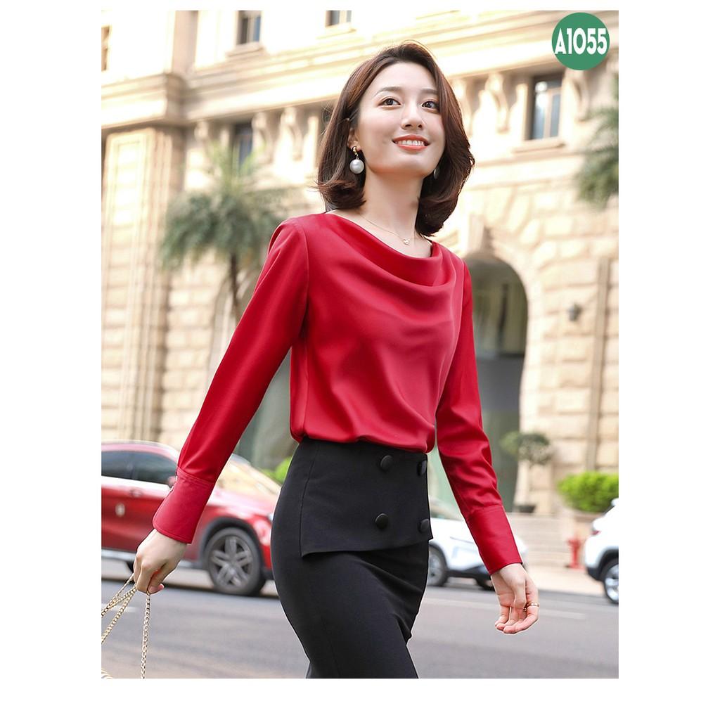 Áo sơ mi nữ công sở sang trọng - A1055
