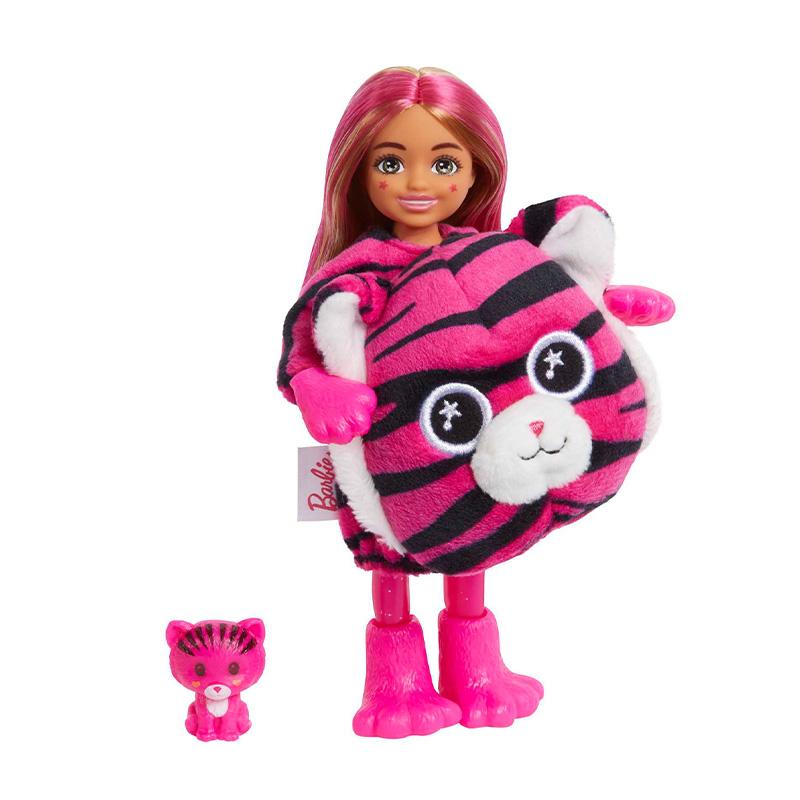 Đồ Chơi BARBIE Búp Bê Chelsea Cutie Reveal - Baby Tiger HKR15/HKR12