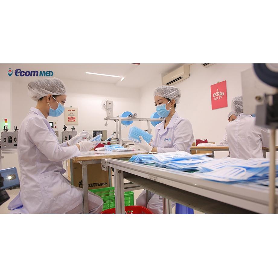 Khẩu Trang Y Tế 4D KF94 EcomMed Combo 3 Hộp