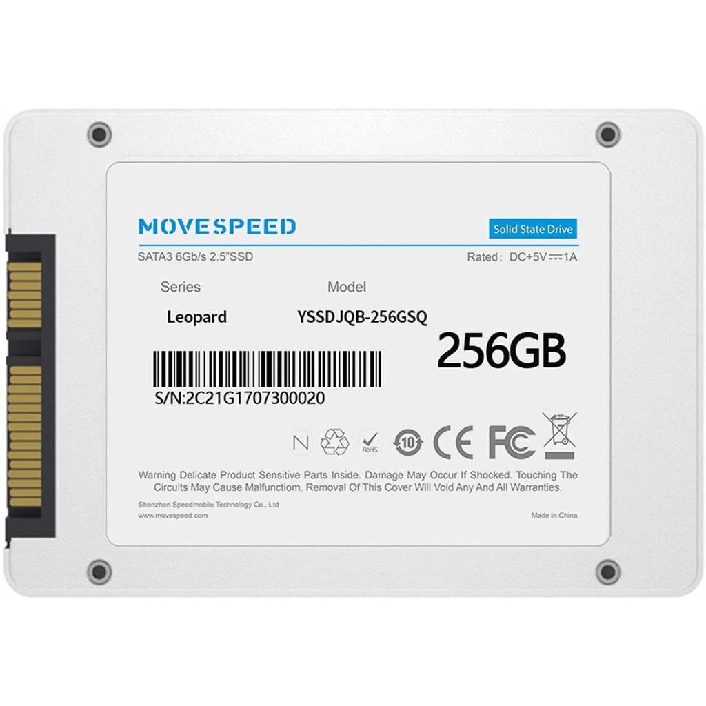 Ổ cứng ssd MOVE SPEED SATA III 128GB/256GB bảo hành 3 năm, ổ ssd 256gb lỗi 1 đổi 1 trong vòng 7 ngày - Hàng chính hãng