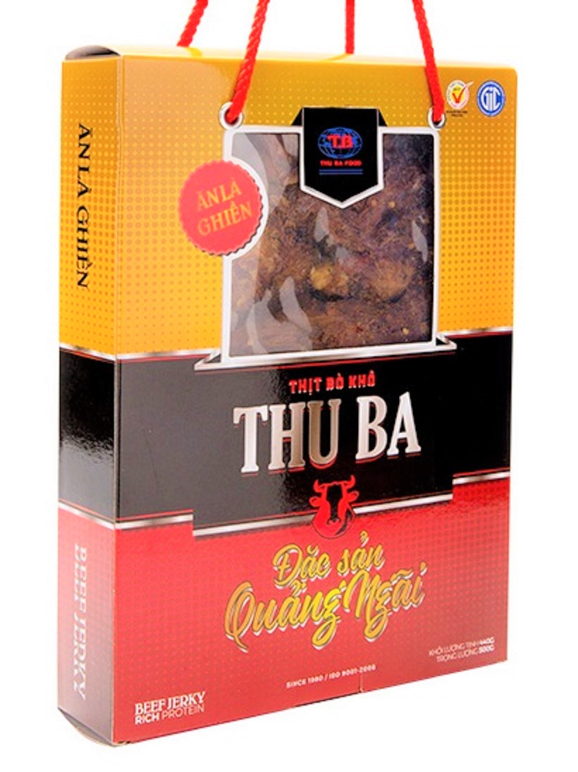 Bò Khô miếng mềm Thu Ba (500g)