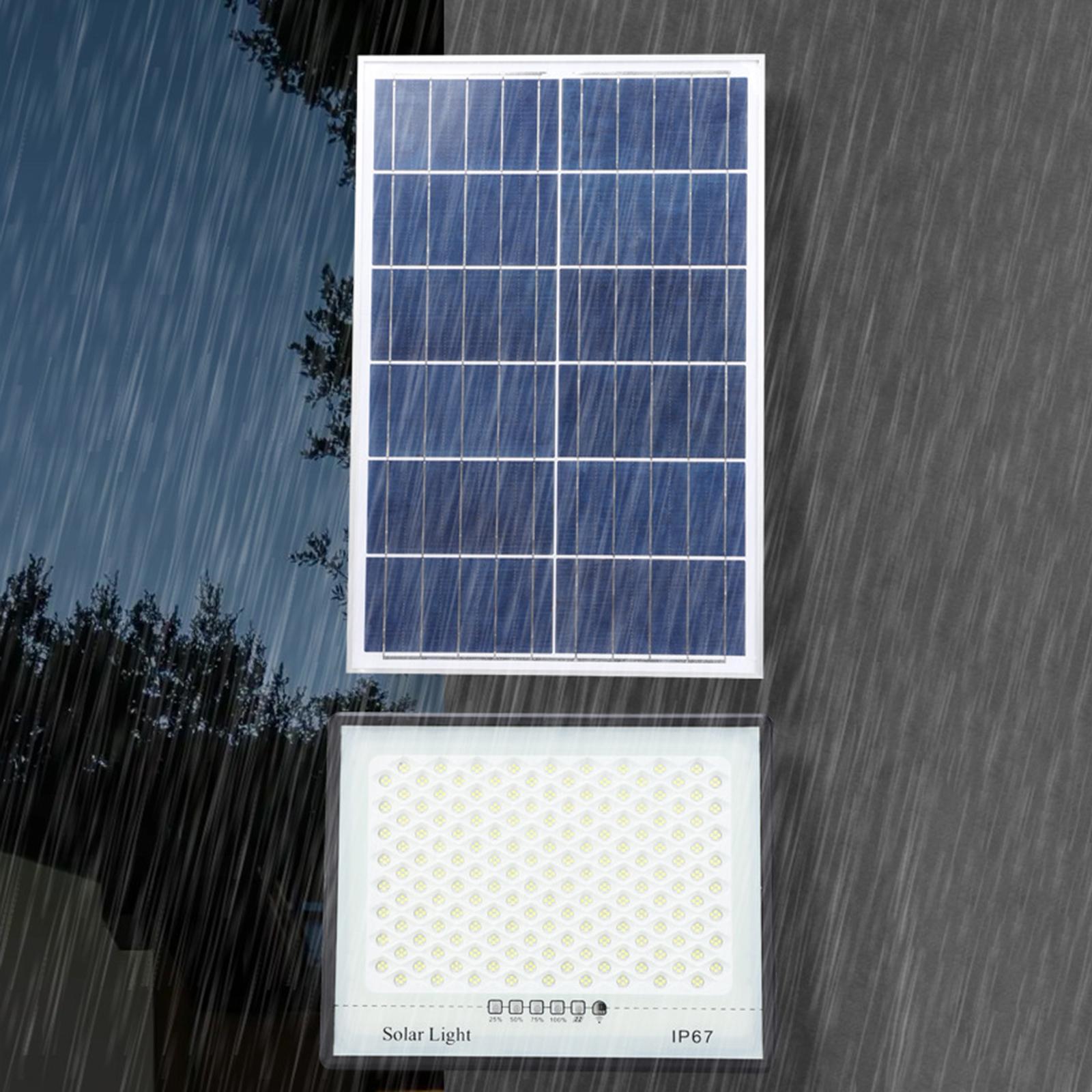 Solar Outdoor Flood Lights Solar Lights 100W for Patio Pathway Swimming Pool