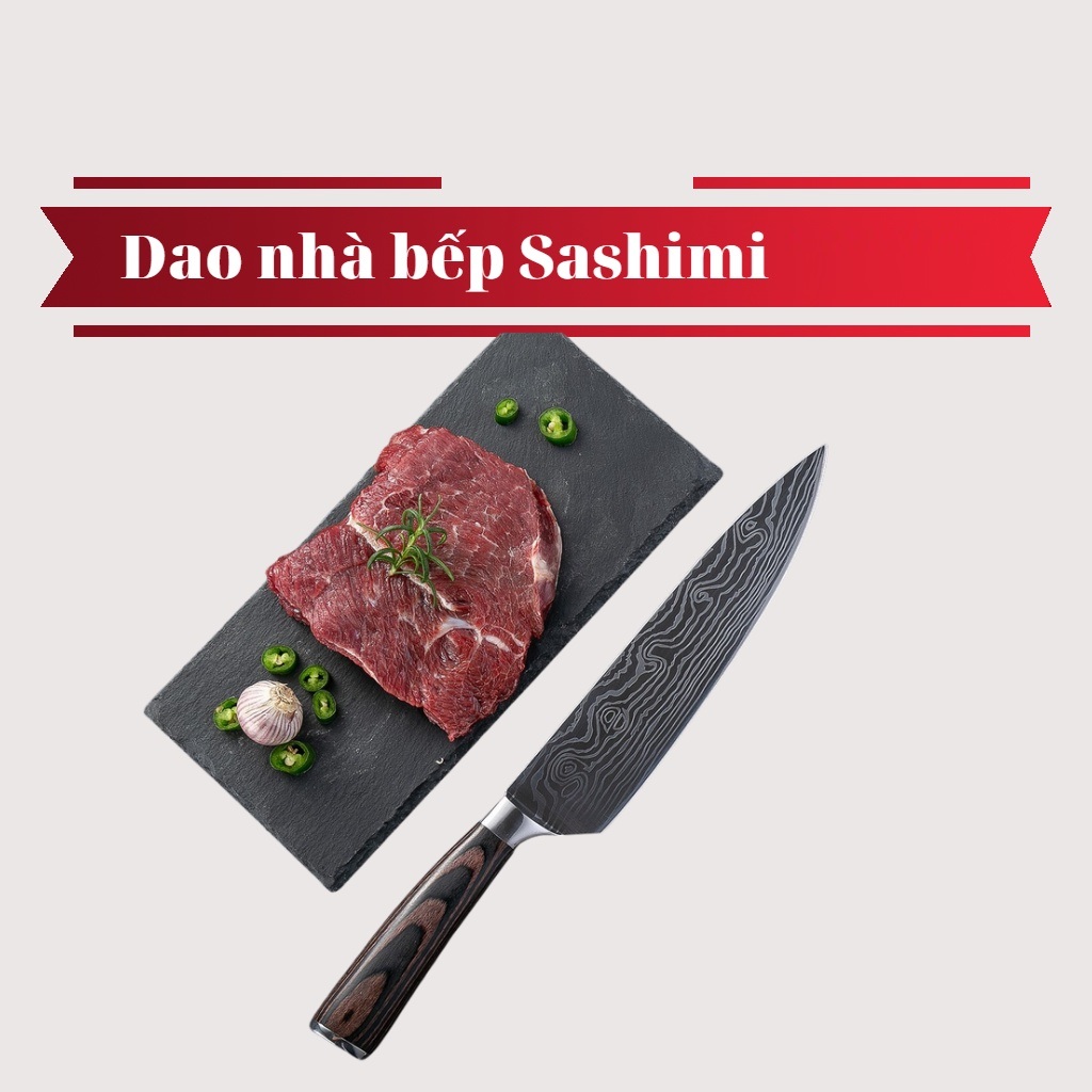 Dao nhà bếp cắt sashimi Nhật Bản chuyên dụng cao cấp