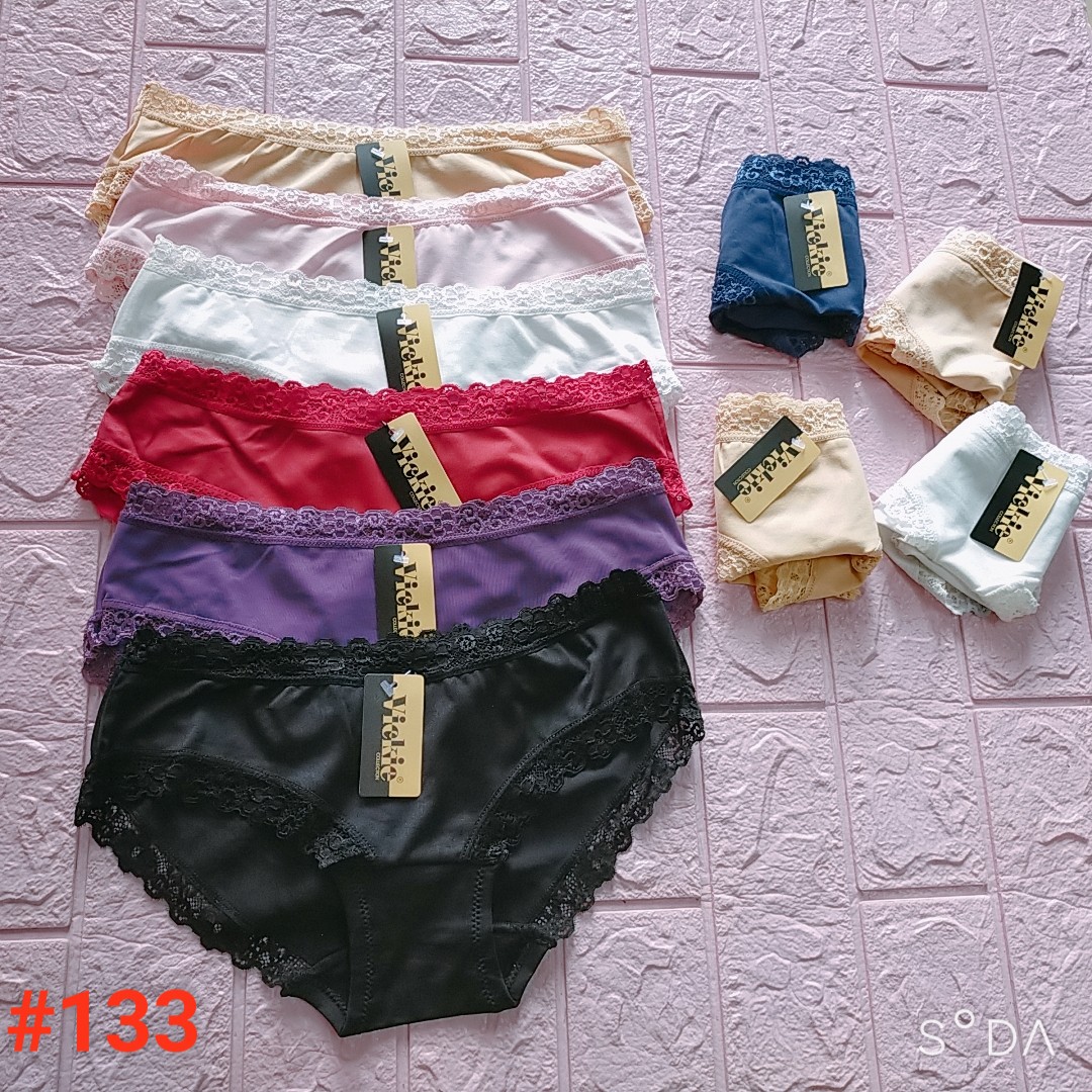 Combo 3 quần lót nữ Cotton trơn full mông, Chất liệu cotton mix thun lạnh tăng cường độ thoáng mát, Thiết kế ôm sát lấy vòng 3 giúp định hình và tạo nét quyến rũ, Nhiều màu sắc thời trang, phù hợp với nhiều trang phục ngoài MQ133