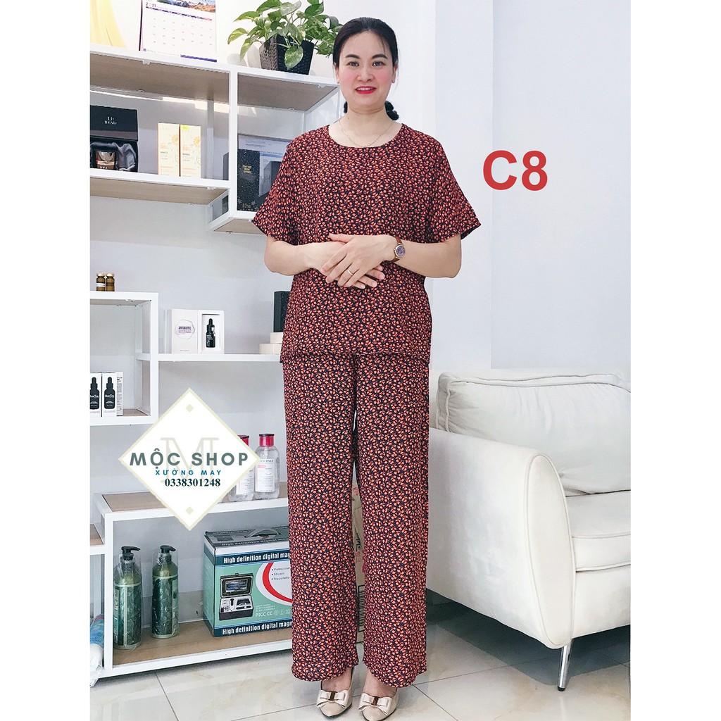 Đồ bộ trung niên Tay cộc cho Bà cho Mẹ