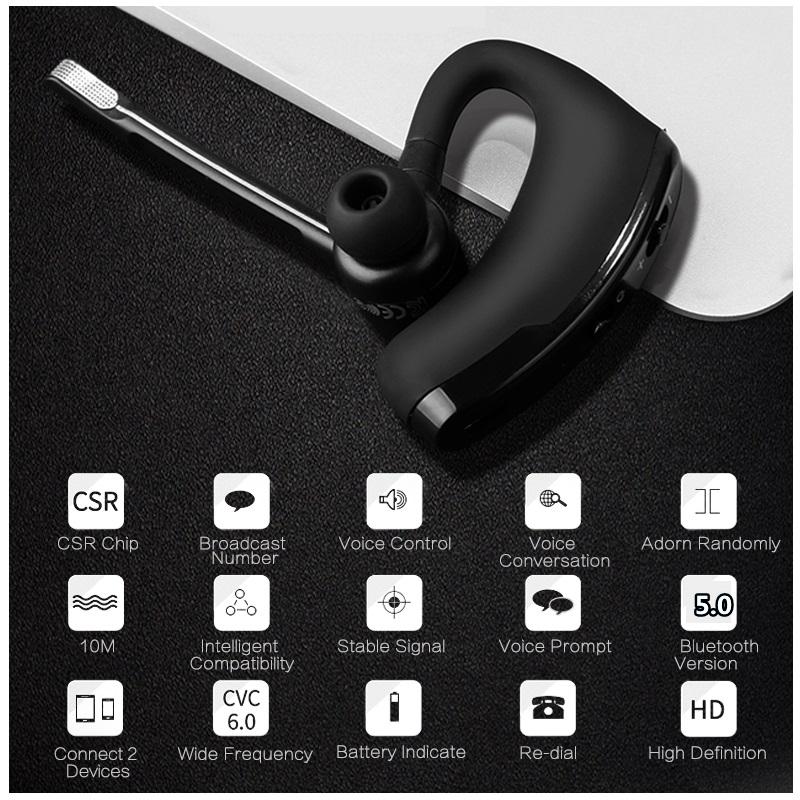 Kinh Doanh Tai Nghe Không Dây Bluetooth Tai Nghe Tai Nghe Nhét Tai Tai Nghe Chụp Tai Có Mic Mini Tay Nghe Tai Nghe Dành Cho Điện Thoại Thông Minh