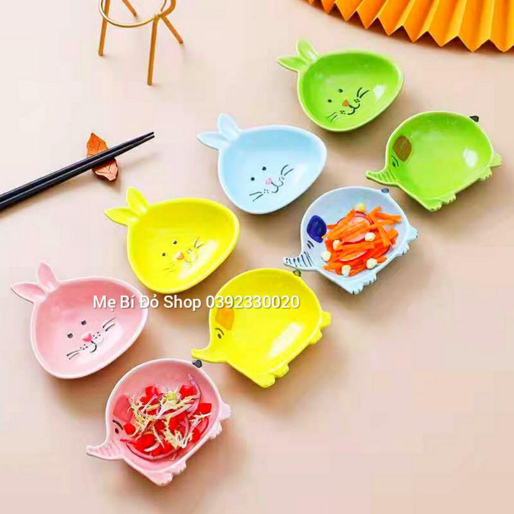Bát Ăn Dặm Gốm Sứ Kiểu Nhật Nhiều Hình Mẫu Mới Cho Shop Bé Mẹ Bí Đỏ N21V