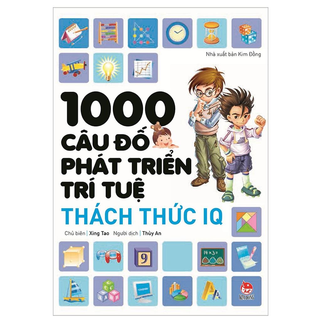 Sách - Combo 1000 Câu Đố Phát Triển Trí Tuệ - Kim Đồng