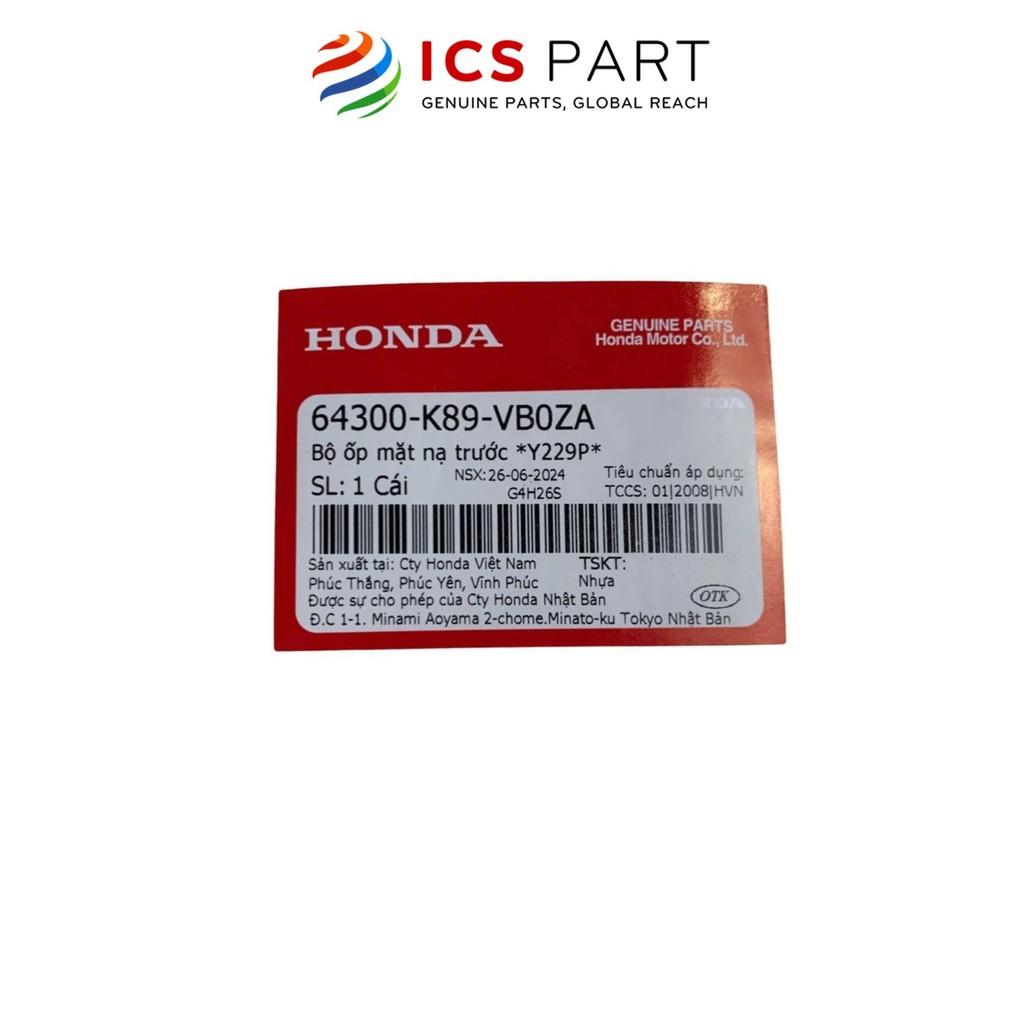 Bộ Ốp Mặt Nạ Trước HONDA Wave 110 (64300K89VB0ZA)