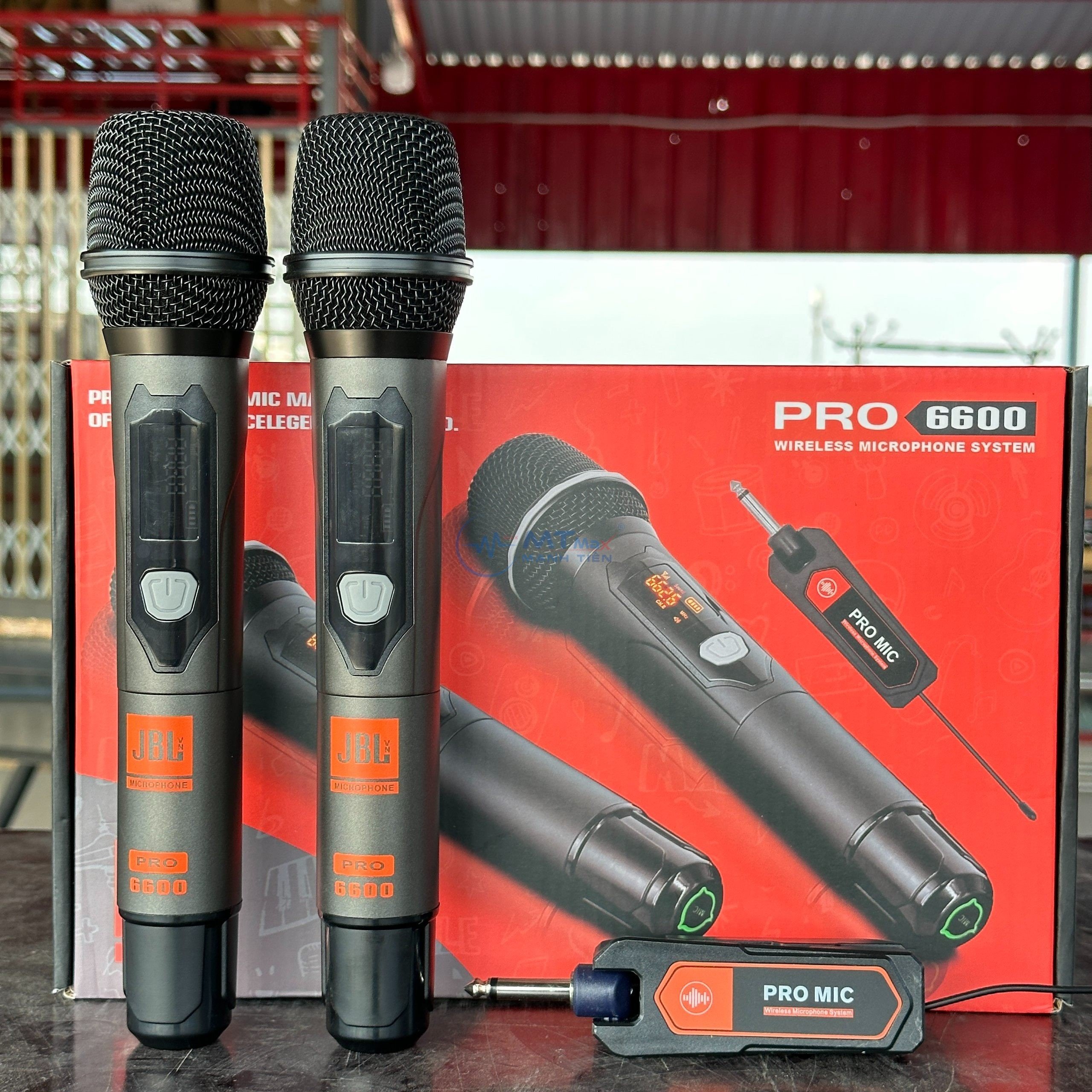 Micro  PRO6600 - Micro Cao Cấp Giá Rẻ, Hút Âm Tốt, Nâng Giọng, Hát Nhẹ Nhàng, Sản Phẩm Đáng Mua Nhất 2023. hàng chính hãng