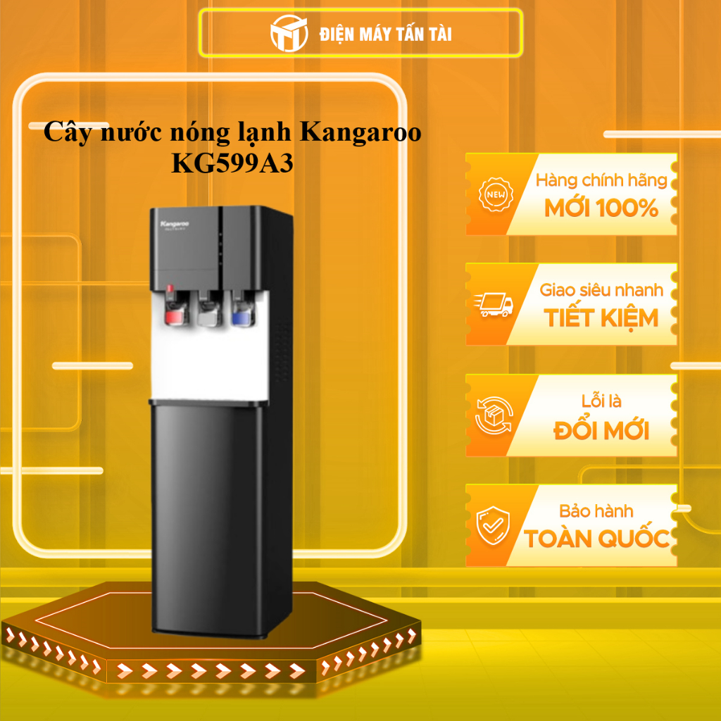 KG599A3 - CÂY NƯỚC NÓNG LẠNH KANGAROO KG599A3 - BÌNH NƯỚC BÊN DƯỚI - HÀNG CHÍNH HÃNG - GIAO HCM