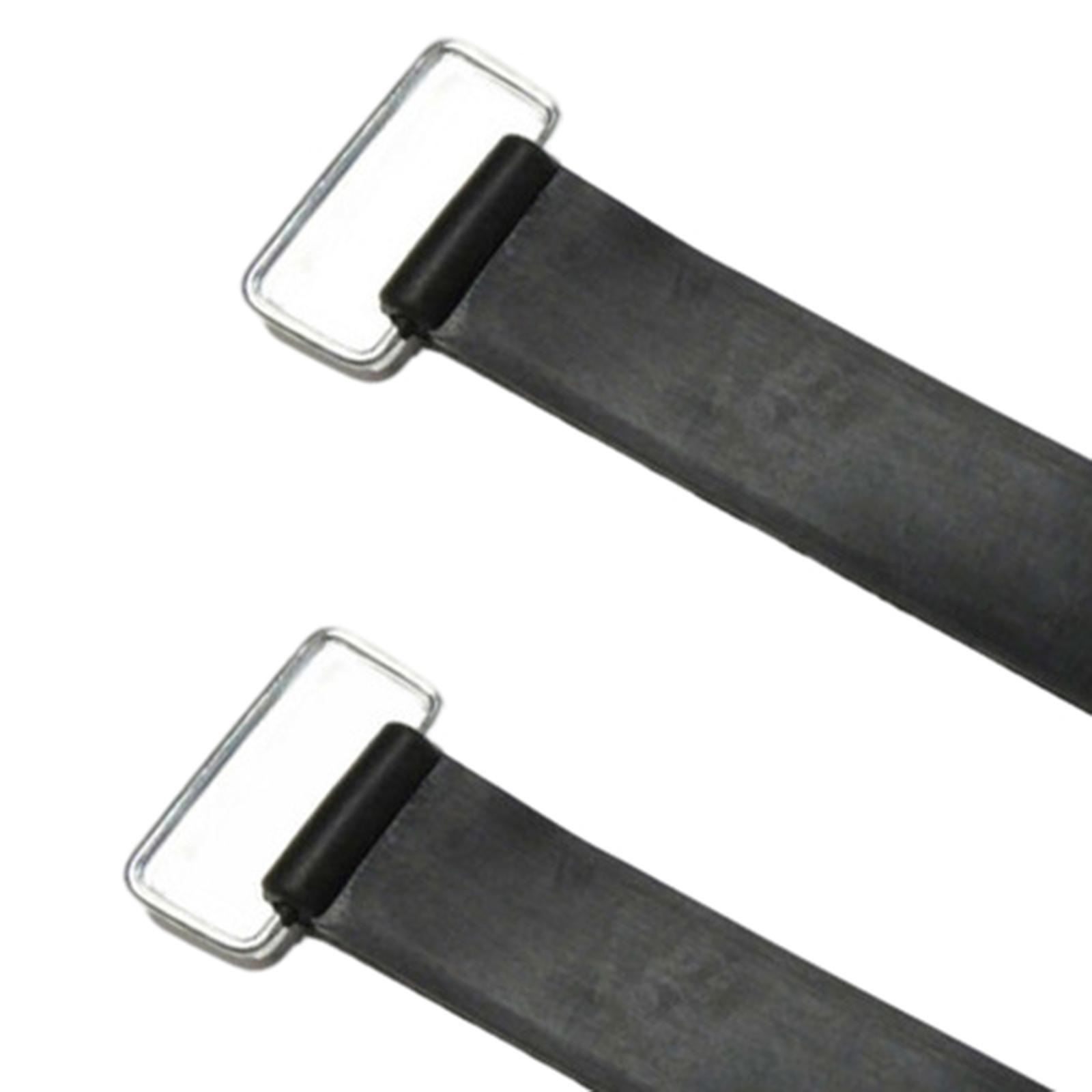 2x Battery Straps Rubber Band Battery Rubber Band Strap for Motorcycle