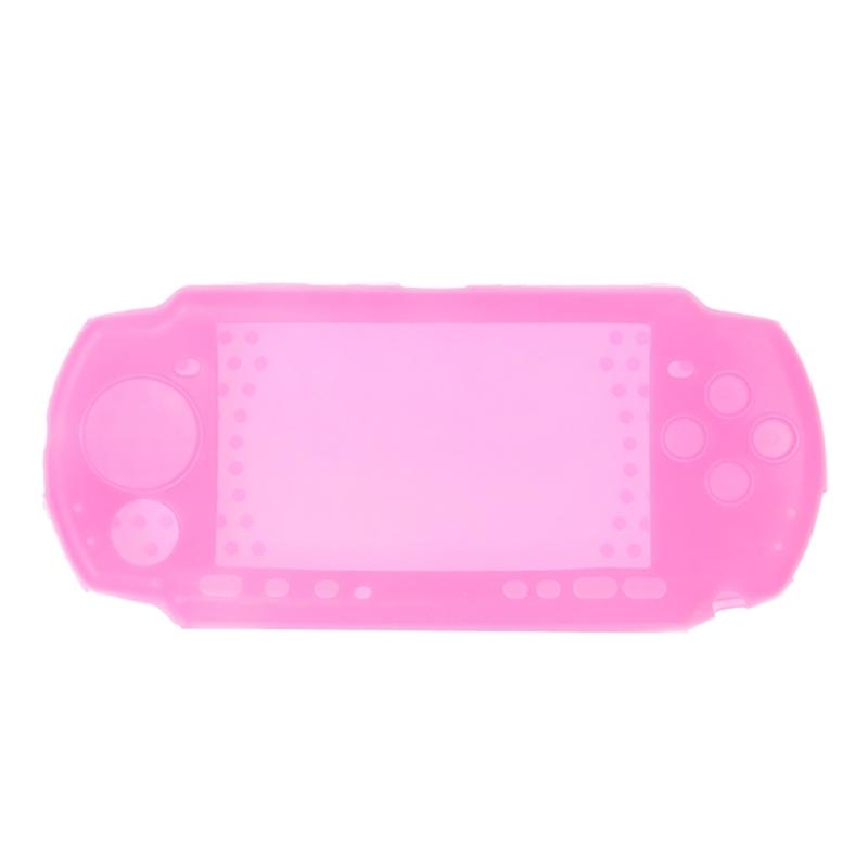 Vỏ vỏ bảo vệ mềm silicon cho PSP 2000 3000 Vỏ da bảo vệ console cho PSP 2000 PSP 3000 Màu