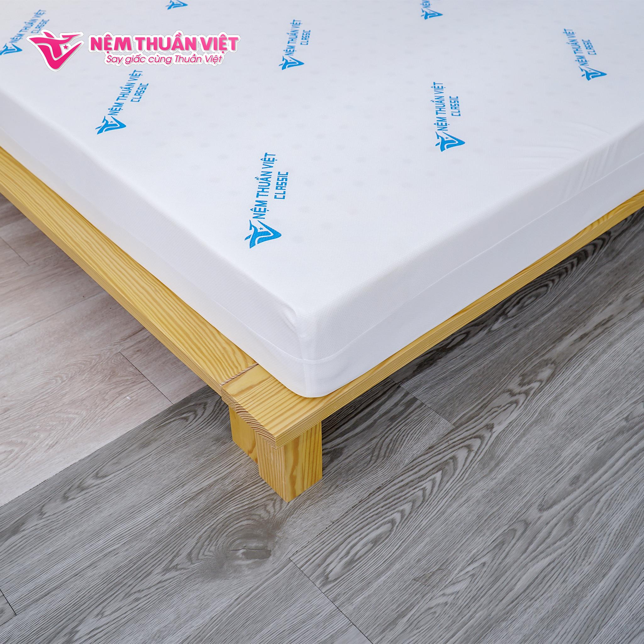 [Mua 1 Tặng 3] Nệm Foam Thuần Việt Classic - Chất Liệu Foam Cao Cấp, Êm Ái, Bền Bỉ, Bảo Hành 7 Năm