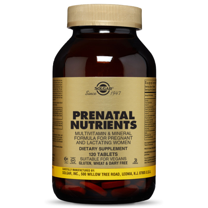 NHẬP KHẨU USA CHÍNH HÃNG - VIÊN UỐNG DÀNH CHO PHỤ NỮ MANG THAI Thực phẩm bảo vệ sức khỏe PRENATAL NUTRIENTS - 120 VIÊN