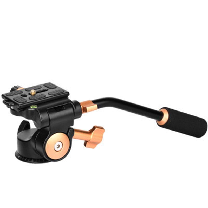 Phong cách mới nhất của thời đại đầy ánh sáng Q08S đầu ba chiều tay cầm đơn giảm chấn kim loại đầu chân máy ảnh đầu máy ảnh chụp ảnh